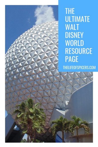 disney world resource page