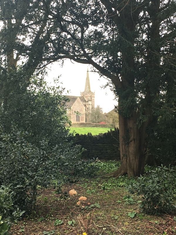 Lacock village church