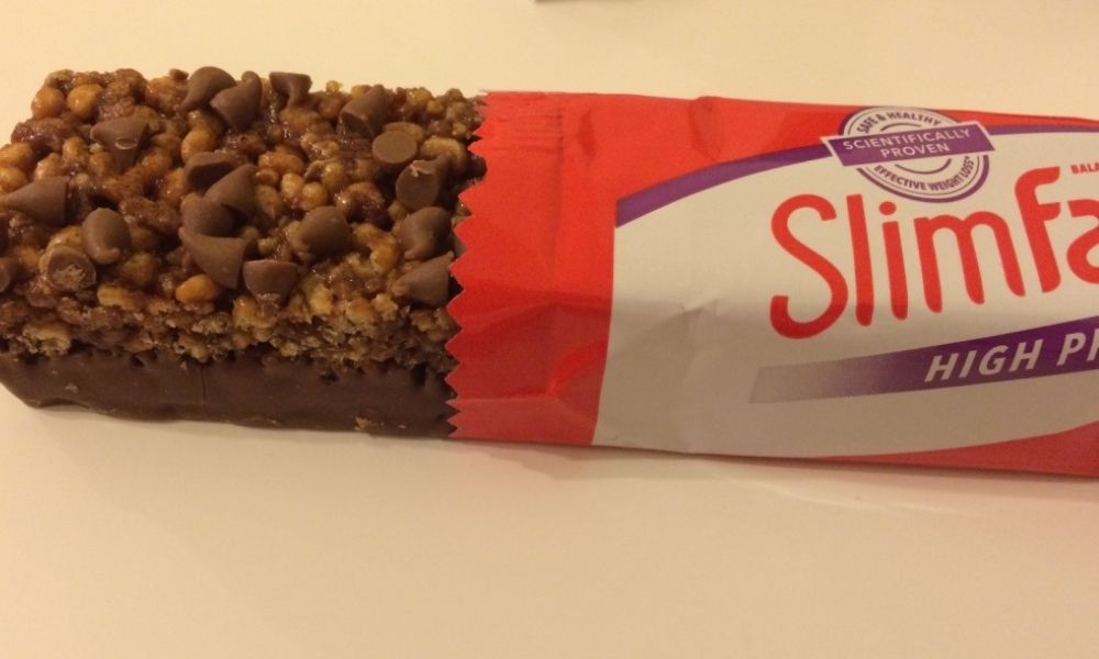 slimfast chocolate bar