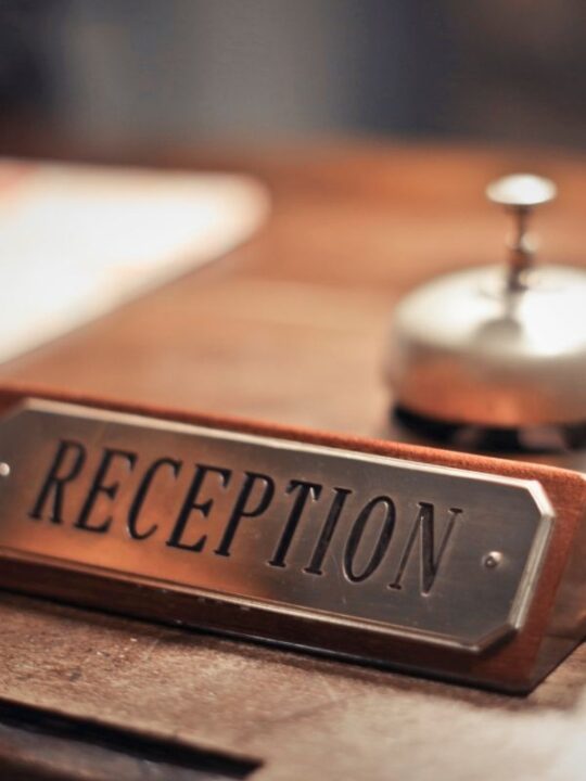 hotel reception
