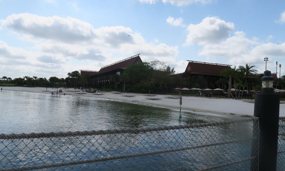 Polynesian Village resort beach