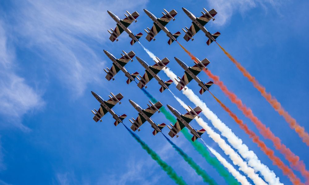 acrobatic planes