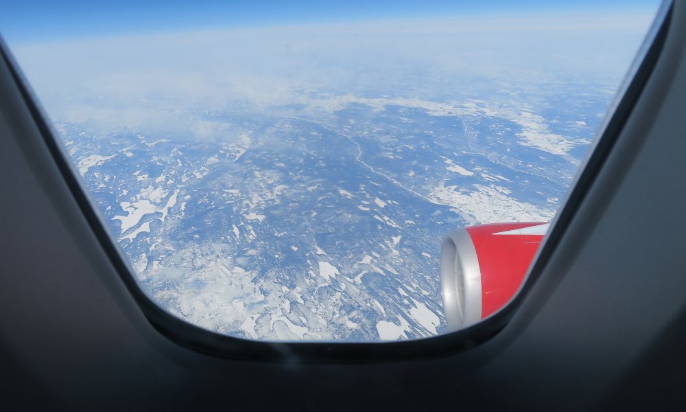 aeroplane window