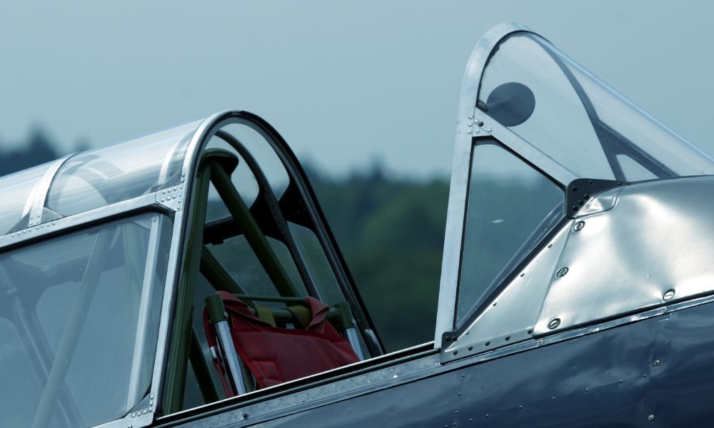 plane cockpit