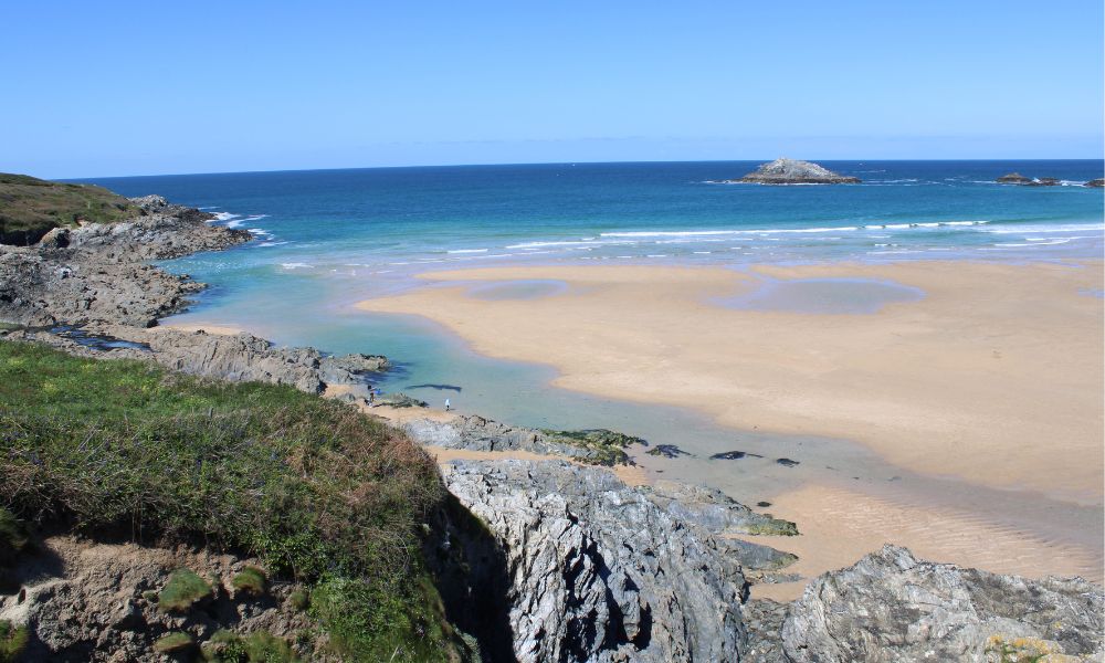 Crantock Beach cornwall