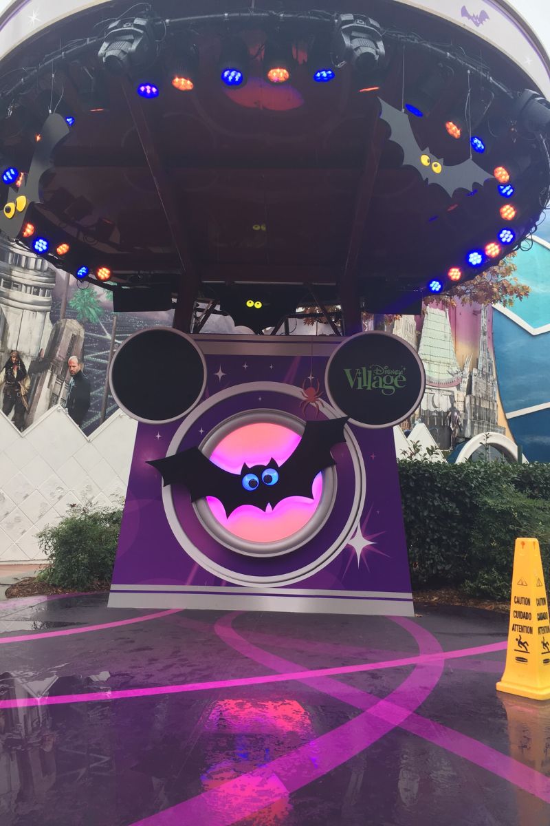 Disney Village Halloween stage