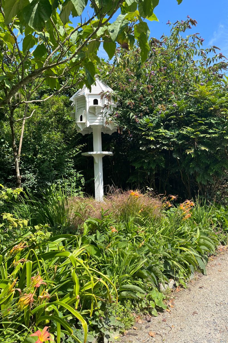 The Lost Gardens Of Heligan bird feeder