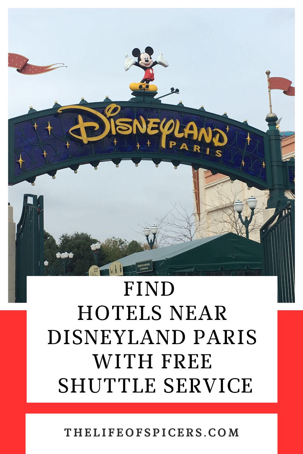 hotels near Disneyland Paris with free shuttle